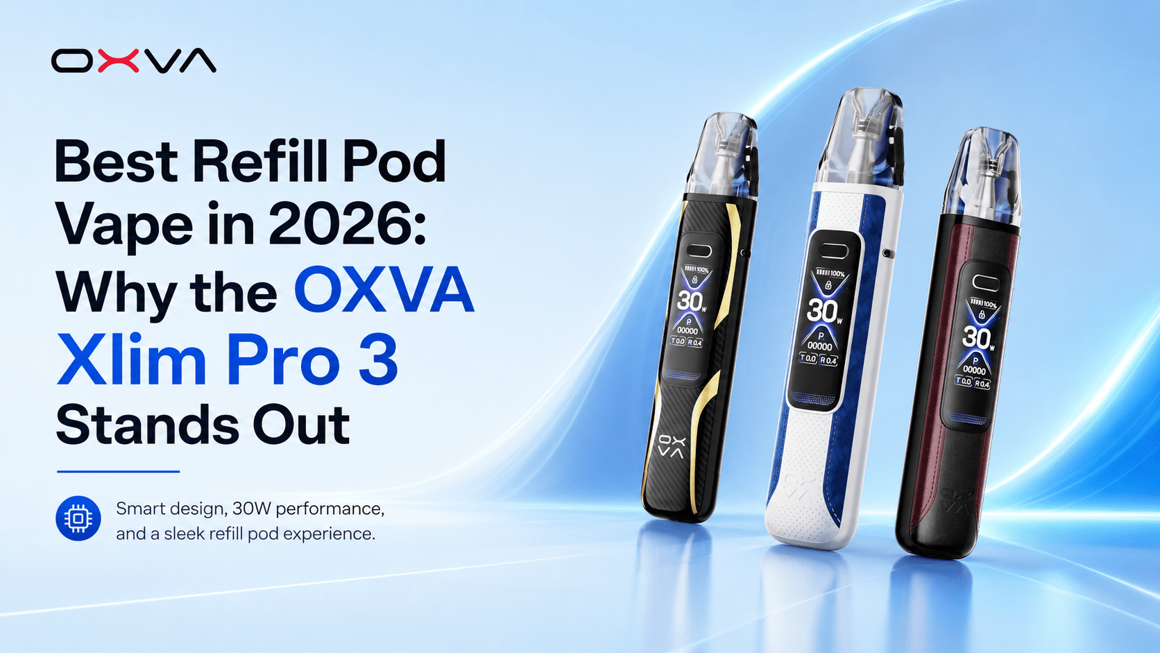Best Refill Pod Vape in 2026: Why the OXVA Xlim Pro 3 Stands Out - Planet Puff