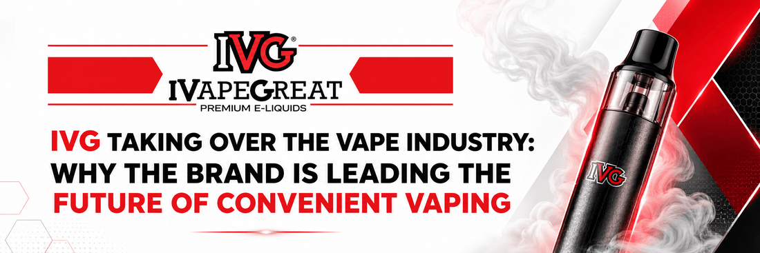 IVG Taking Over the Vape Industry: Why the Brand Is Leading the Future of Convenient Vaping - Planet Puff