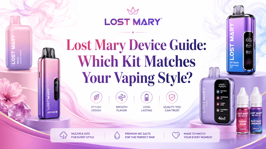 Lost Mary Device Guide: Which Kit Matches Your Vaping Style? - Planet Puff
