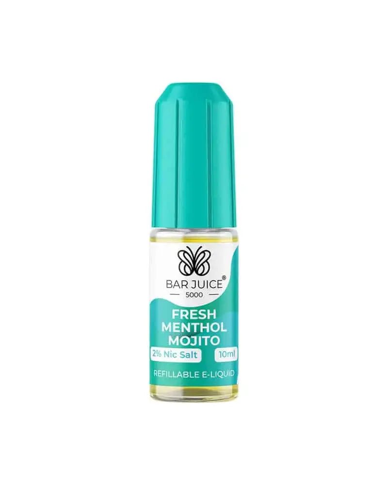 Bar Juice 5000 Nic Salt 10ml (10-Pack) - Fresh Menthol Mojito-Planet Puff