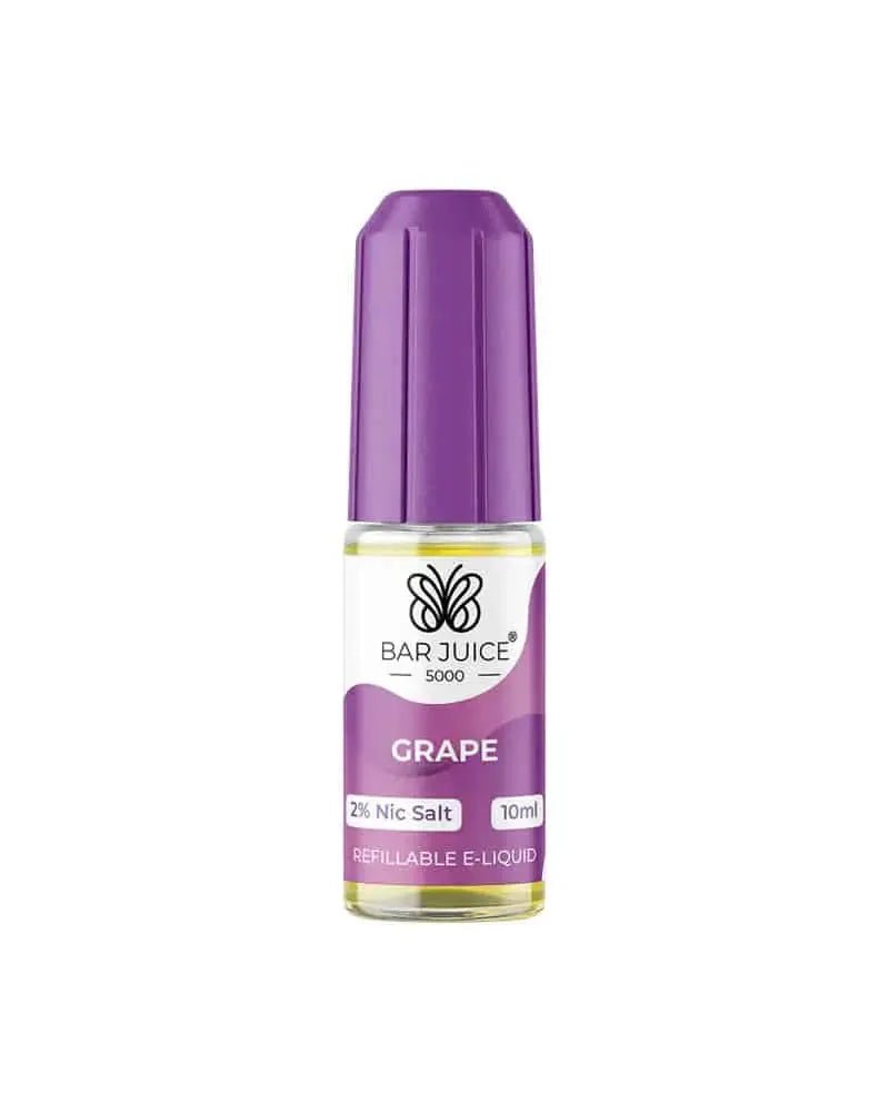 Bar Juice 5000 Nic Salt 10ml (10-Pack) - Grape-Planet Puff