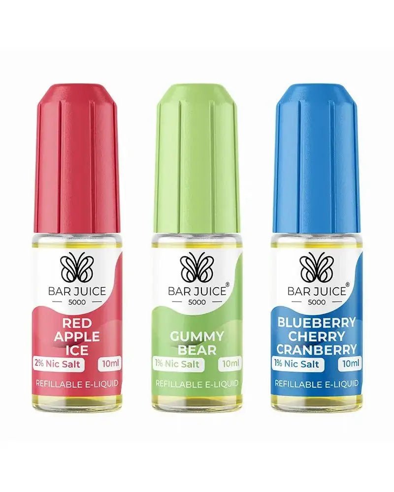 Bar Juice 5000 Nic Salt 10ml (10-Pack) - Pink Bubba-Planet Puff