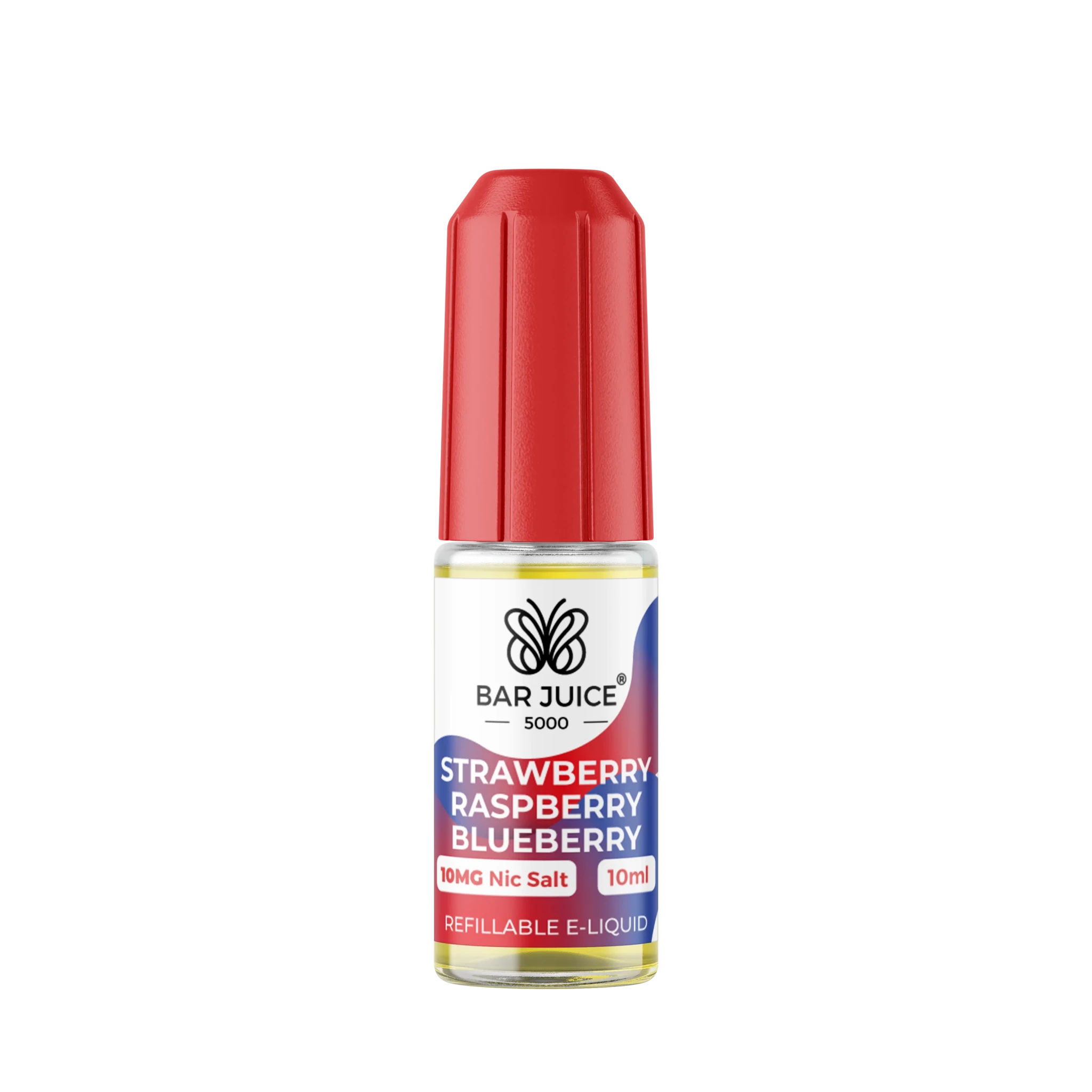 Bar Juice 5000 Nic Salt 10ml (10-Pack) - Strawberry Raspberry Blueberry-Planet Puff