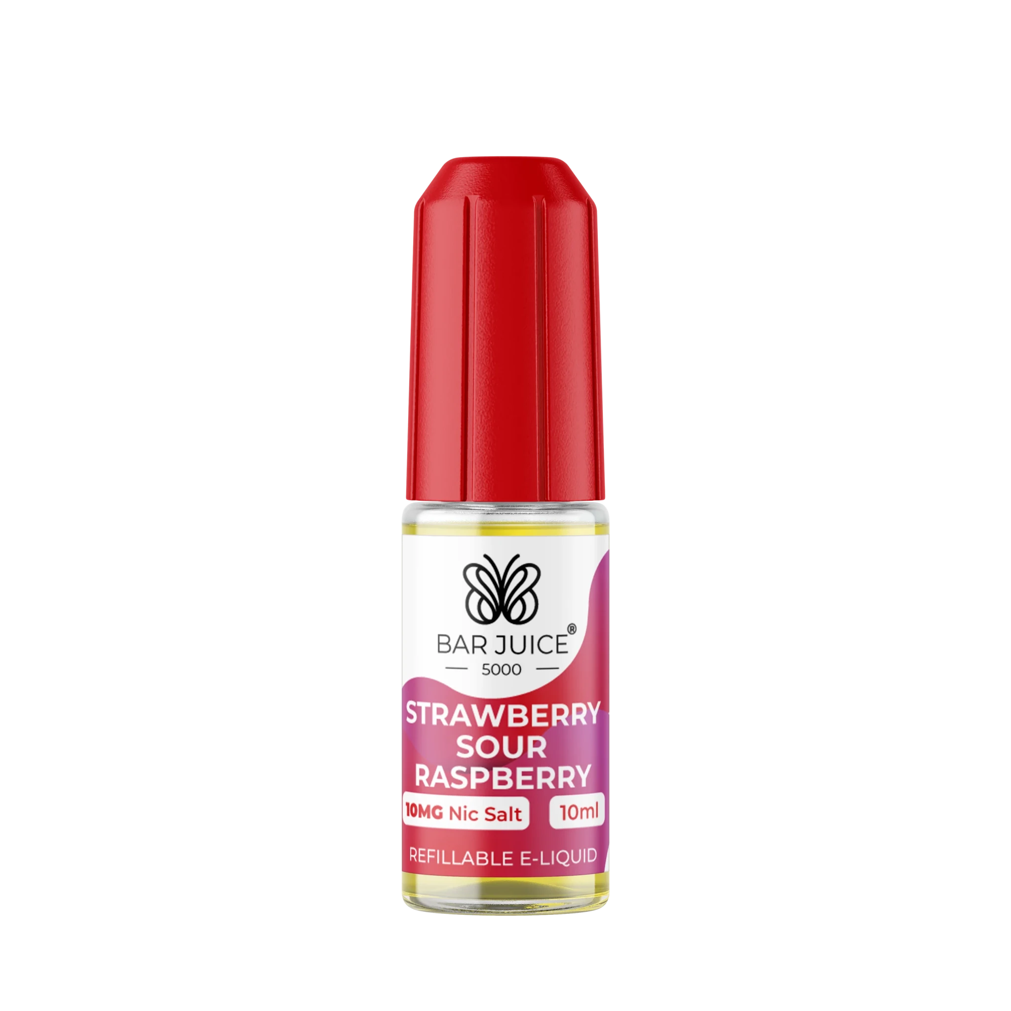 Bar Juice 5000 Nic Salt 10ml (10-Pack) - Strawberry Sour Raspberry-Planet Puff