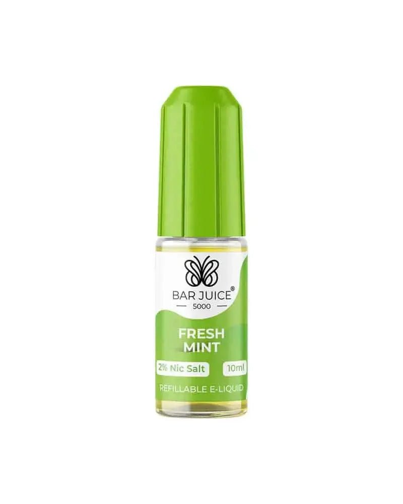 Bar Juice 5000 Nic Salt 10ml (10-Pack) - Fresh Mint-Planet Puff