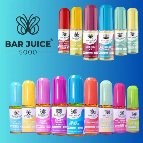 Bar Juice 5000 Nic Salts 10ml | Vape Juice --Planet Puff
