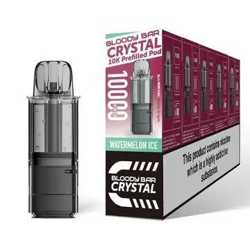 Bloody Bar 10K Crystal Refill Pods - Watermelon Ice-Planet Puff