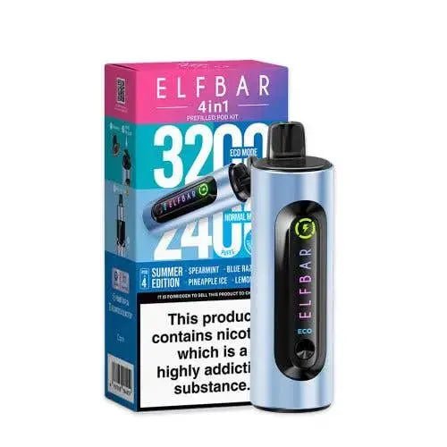 Elf Bar 4 - in - 1 3200 Prefilled Pod Kit (Pack of 5) - varient_name - Planet Puff