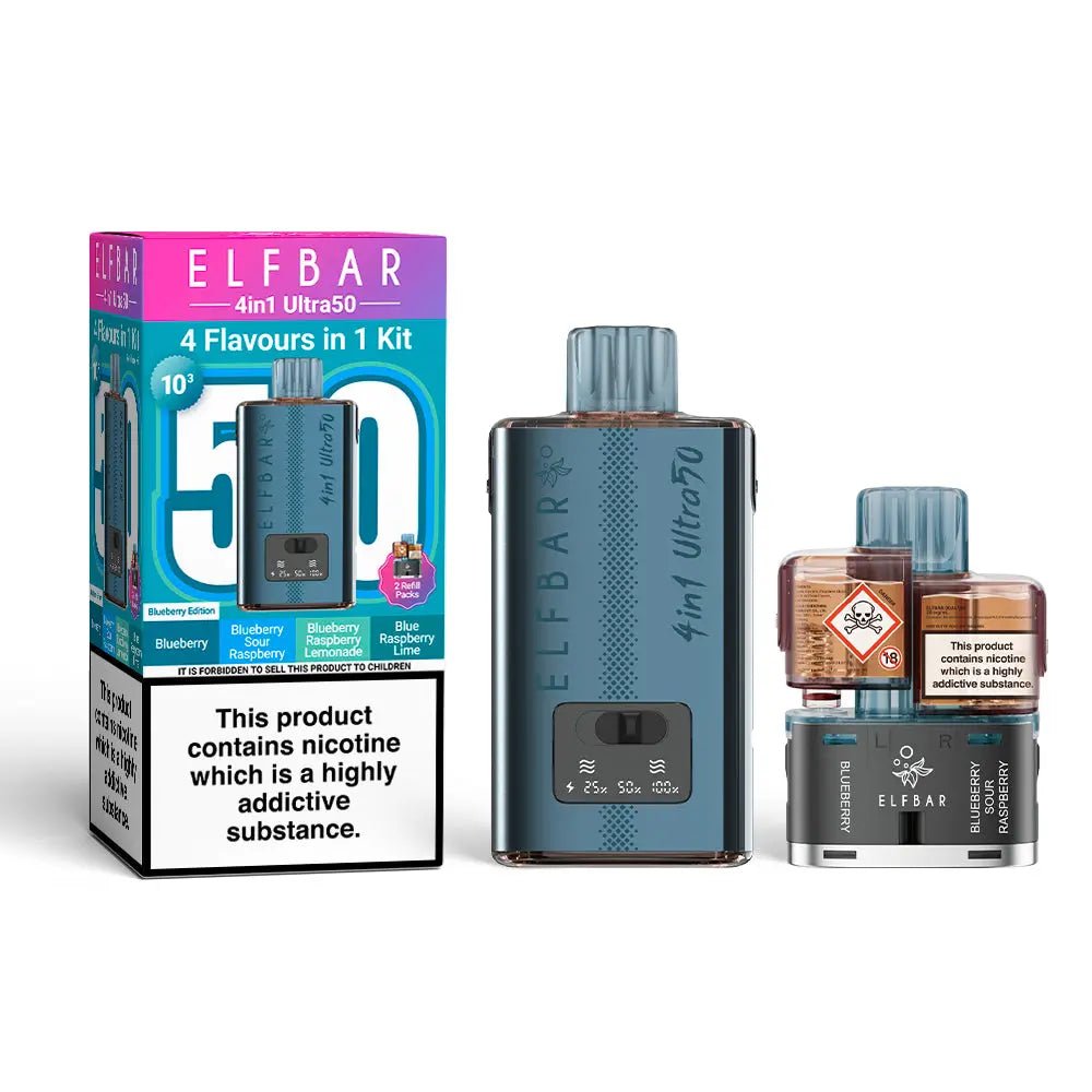 Elf Bar 4 in 1 Ultra 50k Vape Kit - varient_name - Planet Puff