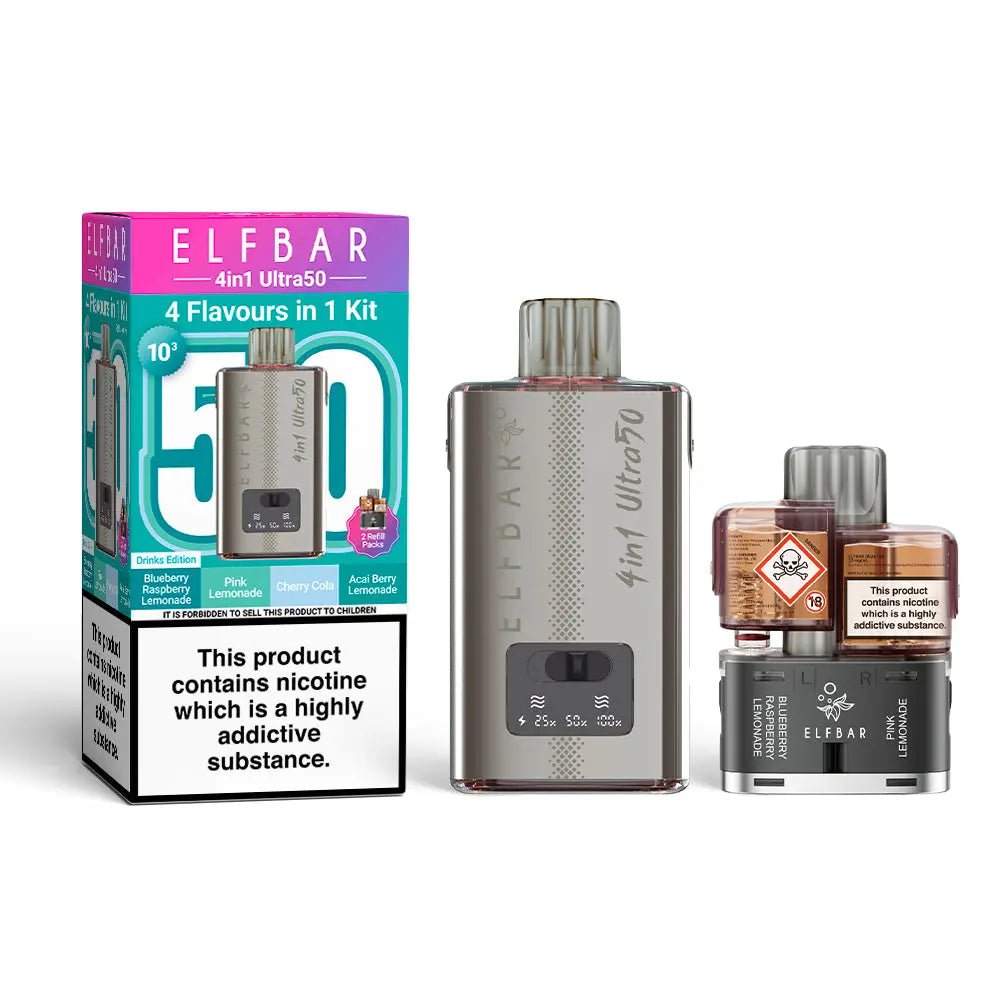 Elf Bar 4 in 1 Ultra 50k Vape Kit - varient_name - Planet Puff