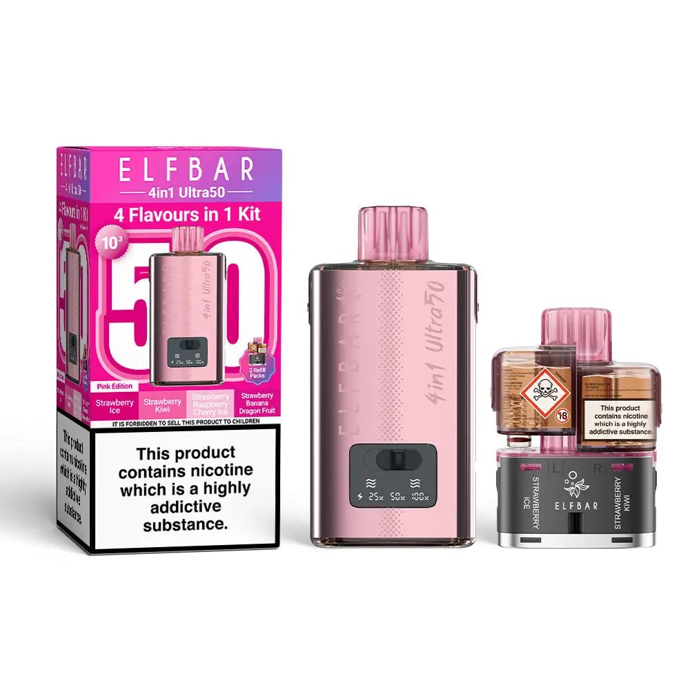 Elf Bar 4 in 1 Ultra 50k Vape Kit - varient_name - Planet Puff