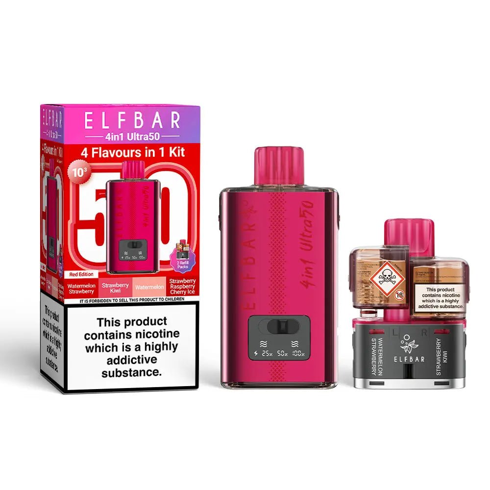 Elf Bar 4 in 1 Ultra 50k Vape Kit - varient_name - Planet Puff