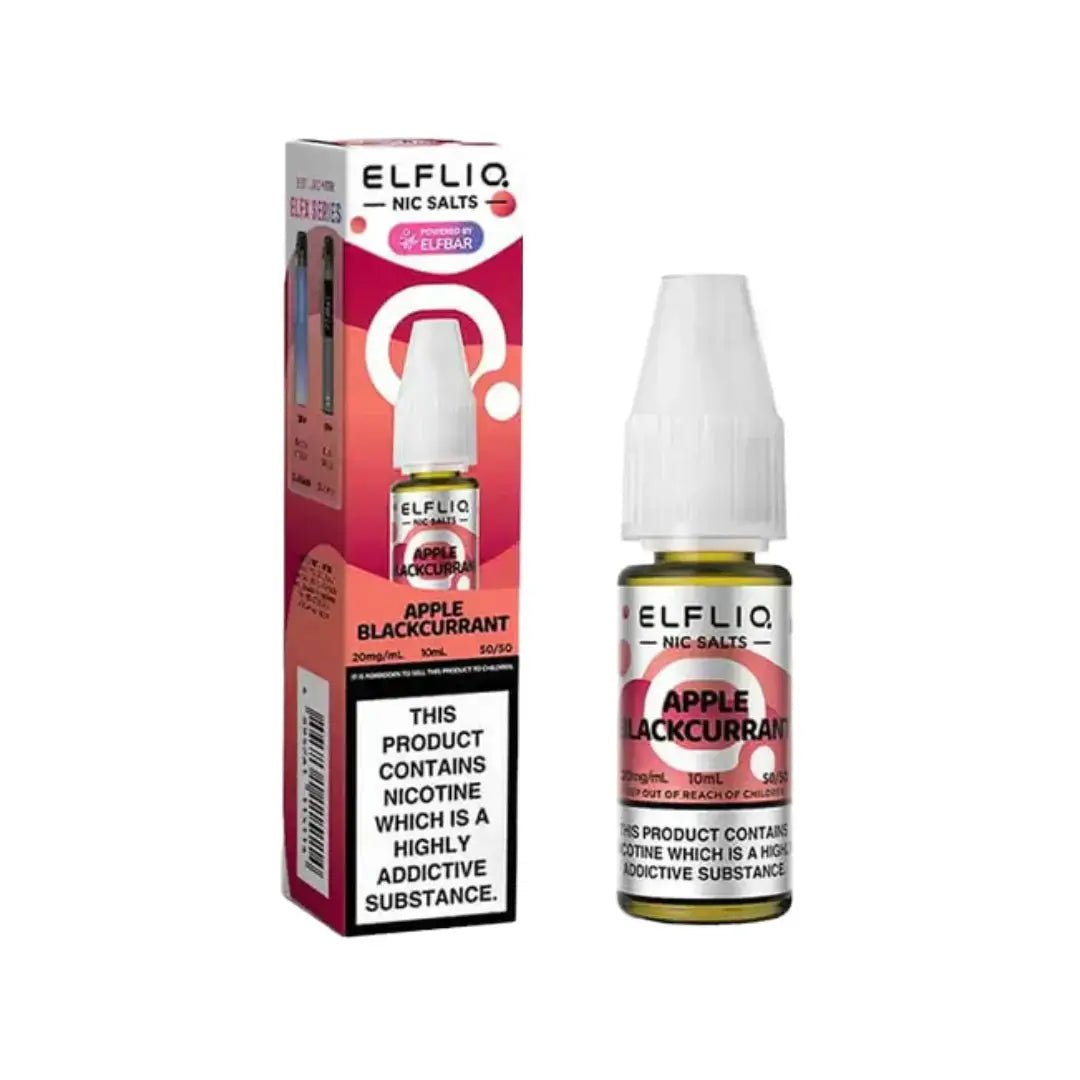 ELFLIQ Nic Salts 10ml | Vape Juice -Apple Blackcurrant-Planet Puff