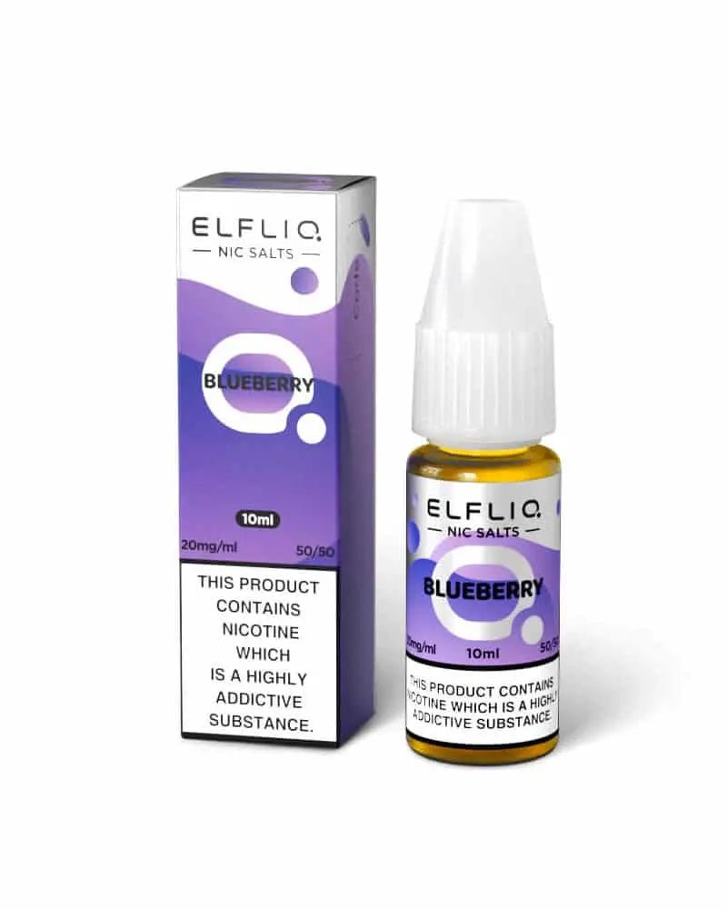 ELFLIQ Nic Salts 10ml | Vape Juice -Blueberry-Planet Puff