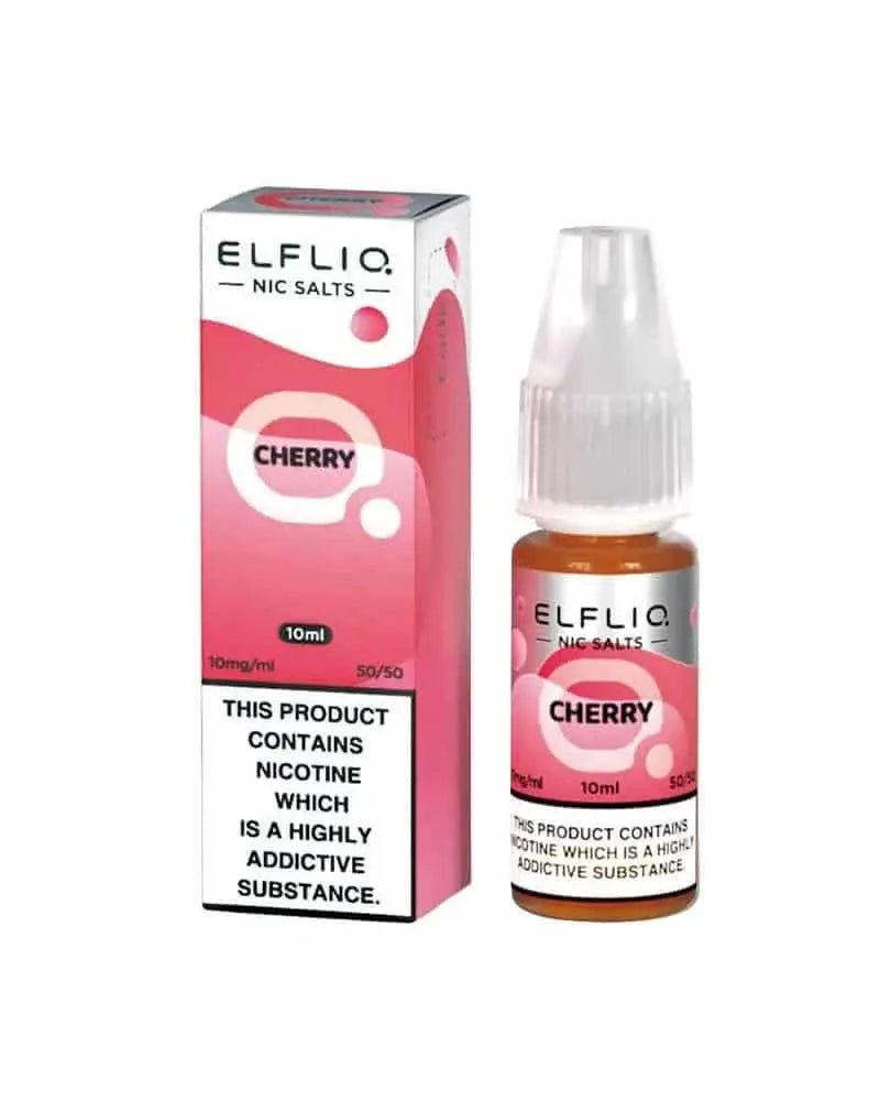 ELFLIQ Nic Salts 10ml | Vape Juice -Cherry-Planet Puff