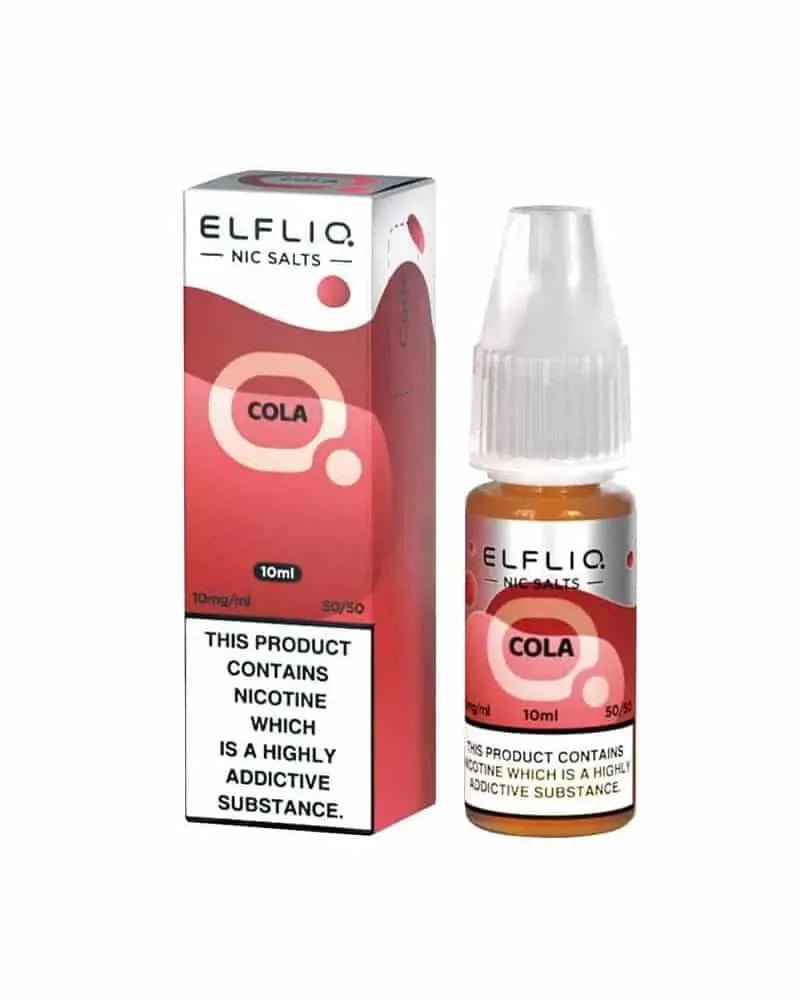 ELFLIQ Nic Salts 10ml | Vape Juice -Cola-Planet Puff