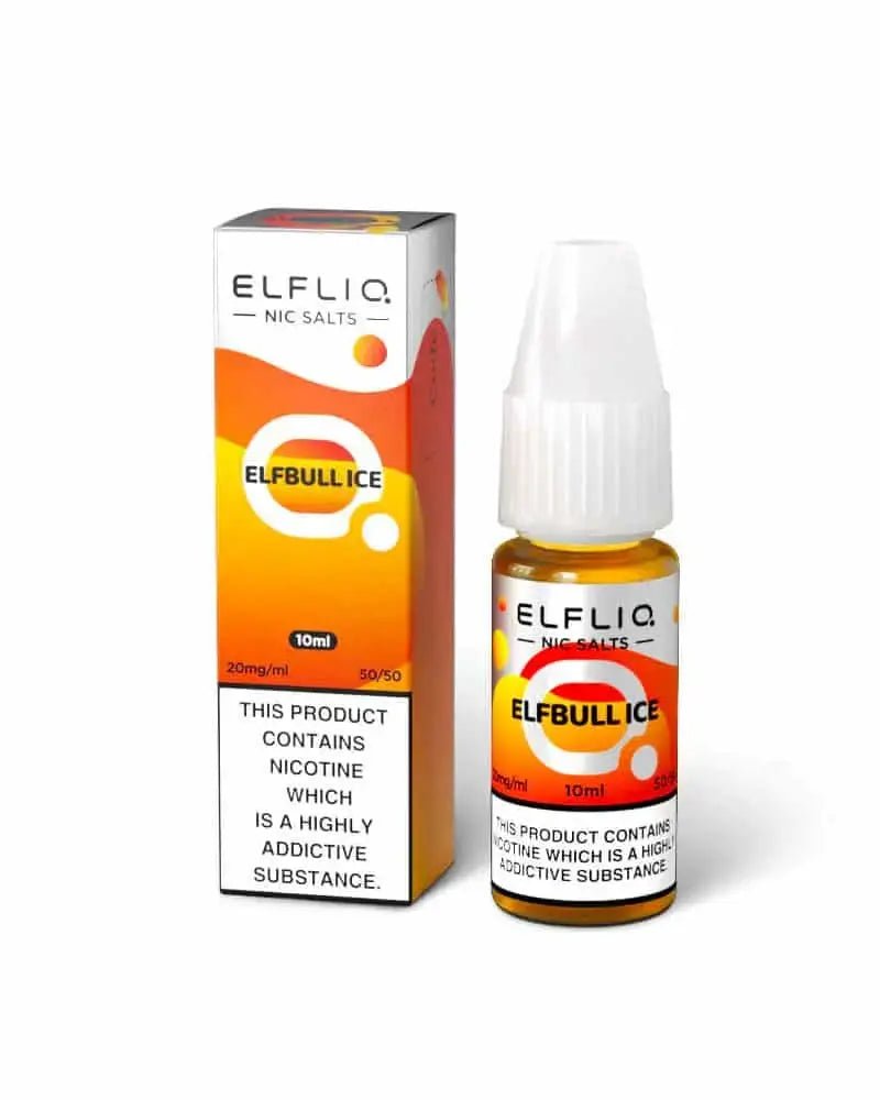 ELFLIQ Nic Salts 10ml | Vape Juice -Elfbull Ice-Planet Puff