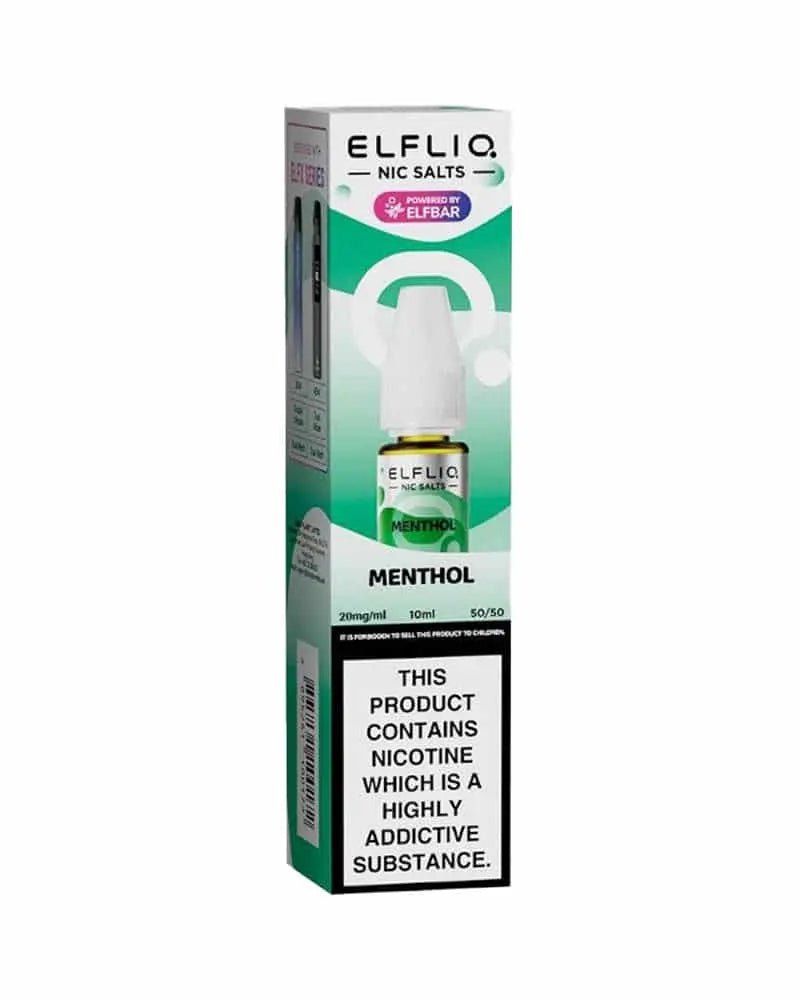 ELFLIQ Nic Salts 10ml | Vape Juice -Menthol-Planet Puff