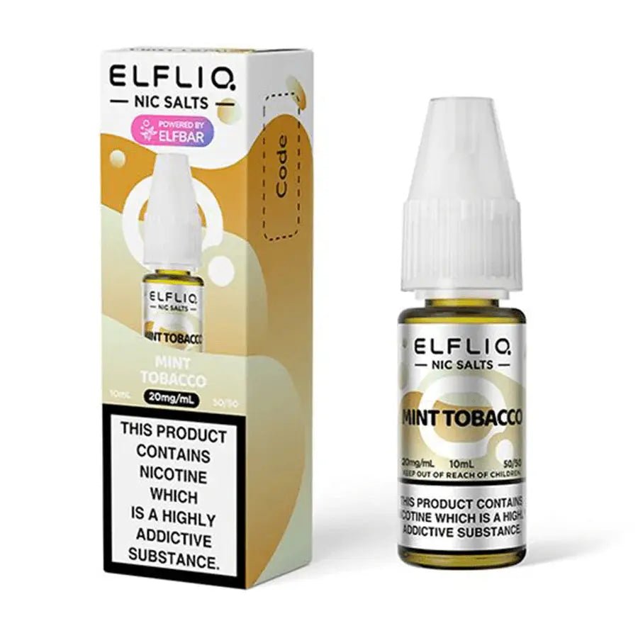 ELFLIQ Nic Salts 10ml | Vape Juice -Mint Tobacco-Planet Puff