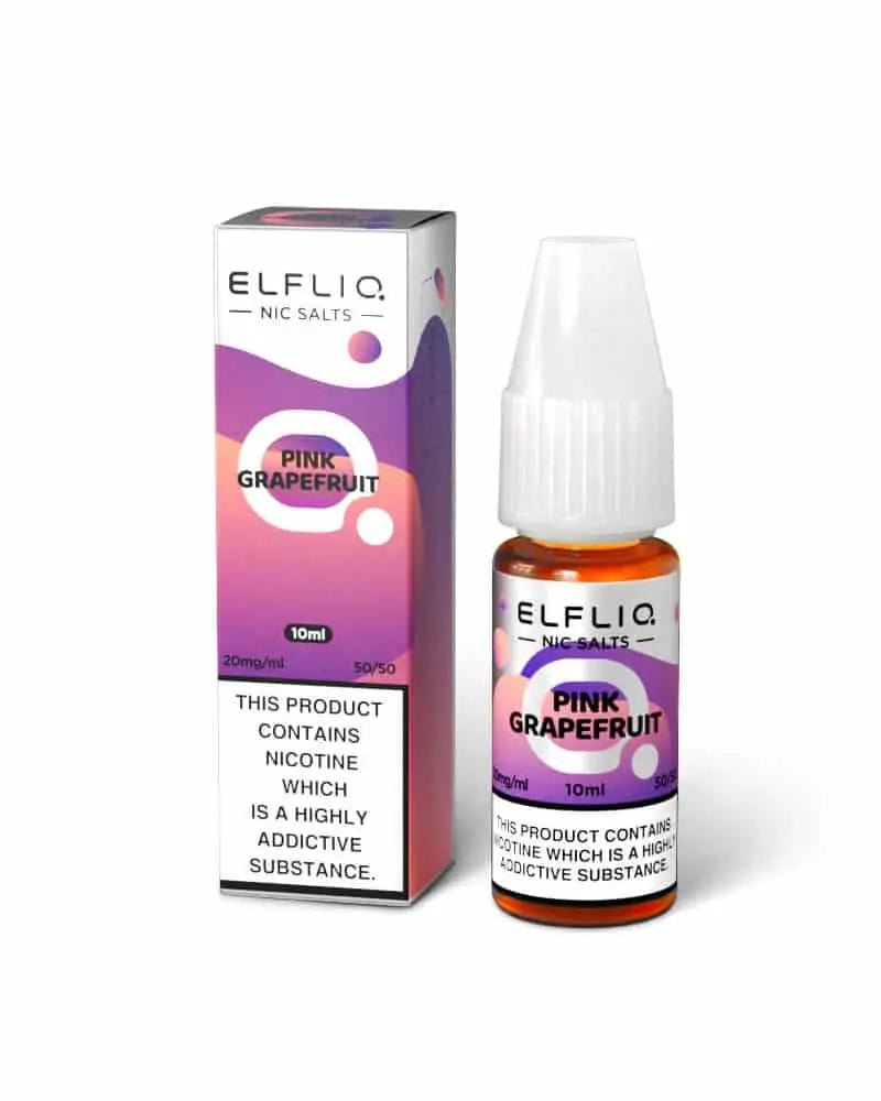 ELFLIQ Nic Salts 10ml | Vape Juice -Pink Grapefruit-Planet Puff