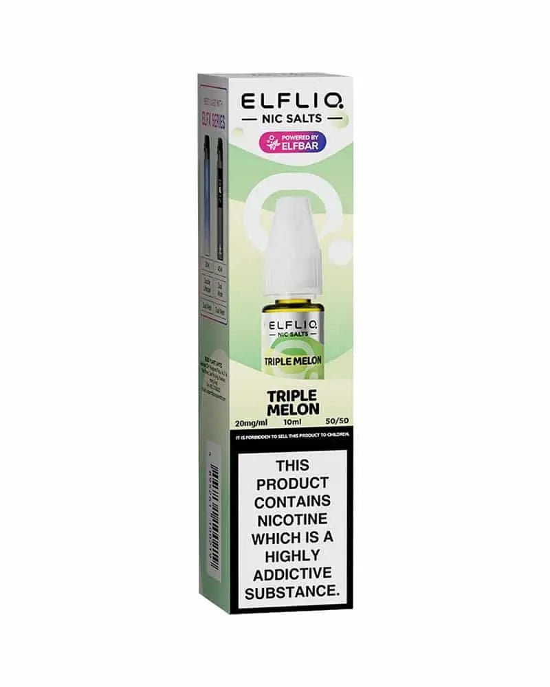 ELFLIQ Nic Salts 10ml | Vape Juice -Triple Melon-Planet Puff