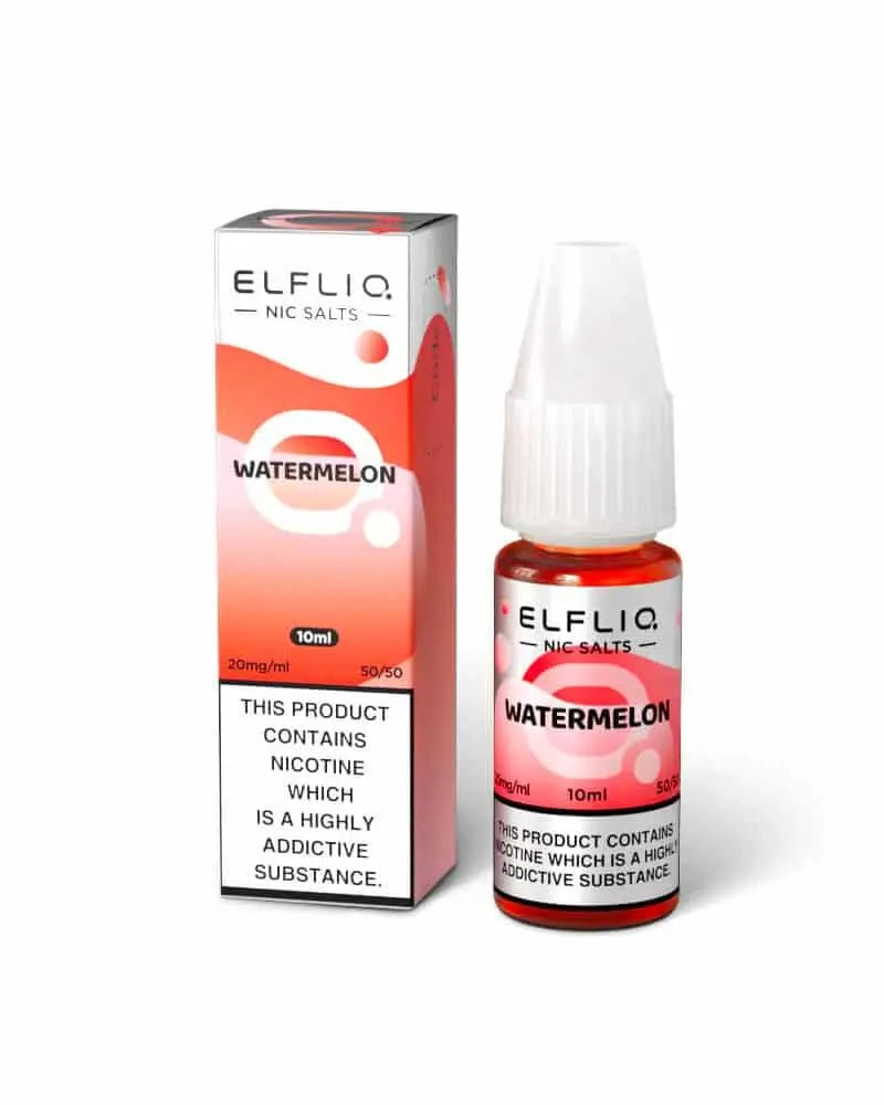 ELFLIQ Nic Salts 10ml | Vape Juice -Watermelon-Planet Puff