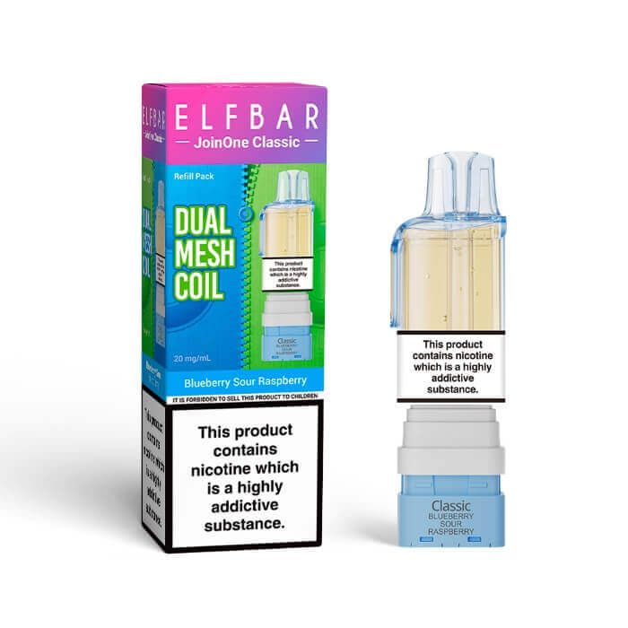 Elf Bar JoinOne Refill Pod Classic 15k - Blueberry Sour Raspberry-Planet Puff