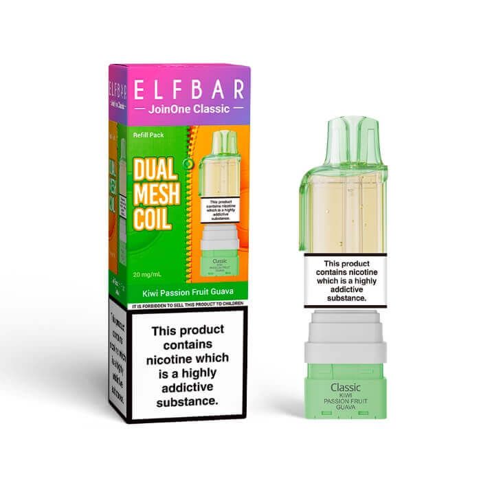 Elf Bar JoinOne Refill Pod Classic 15k - Kiwi Passionfruit Guava-Planet Puff