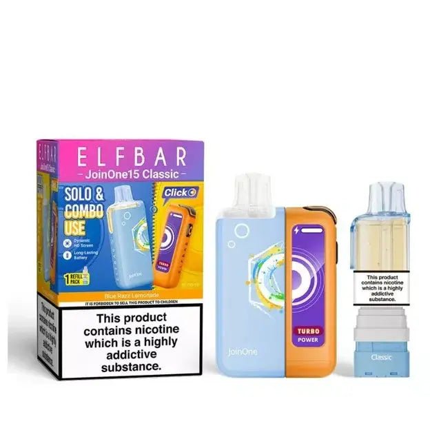 Elf Bar JoinOne 15 Classic Prefilled Pod Kit - Blue Razz Lemonade-Planet Puff