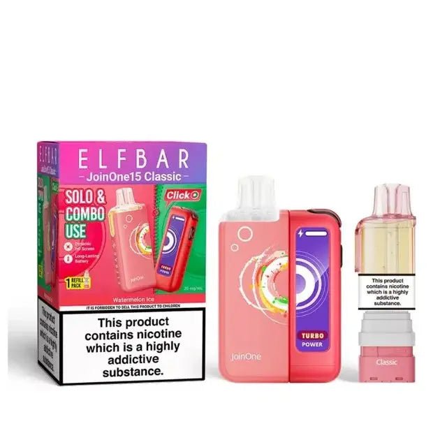 Elf Bar JoinOne 15 Classic Prefilled Pod Kit - Watermelon Ice-Planet Puff
