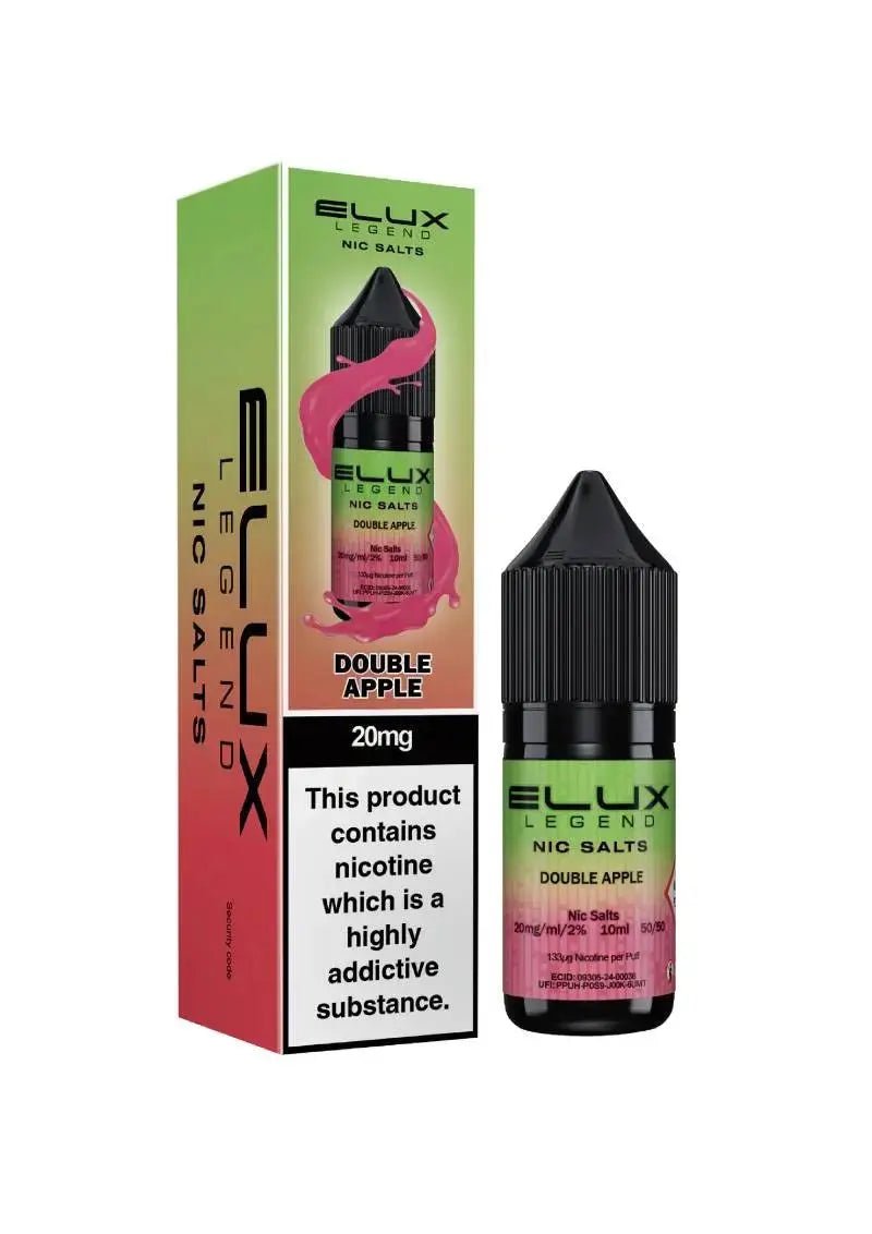 Elux Eliquid Nic Salts 10ml (Pack of 10) | Elux Vape Juice - 10mg-Watermelon Ice-Planet Puff