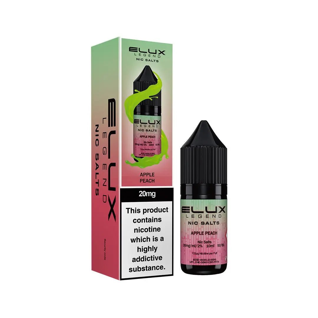 Elux Eliquid Nic Salts 10ml (Pack of 10) | Elux Vape Juice - 10mg-Watermelon Ice-Planet Puff