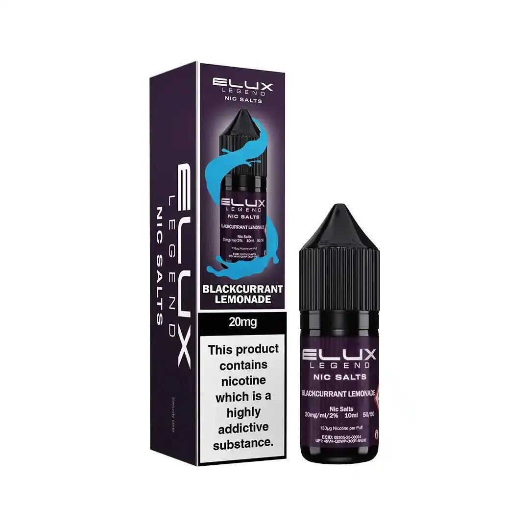 Elux Eliquid Nic Salts 10ml (Pack of 10) | Elux Vape Juice - 10mg-Watermelon Ice-Planet Puff