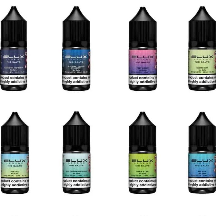 Elux Vape Juice 10ml | Nic Salts