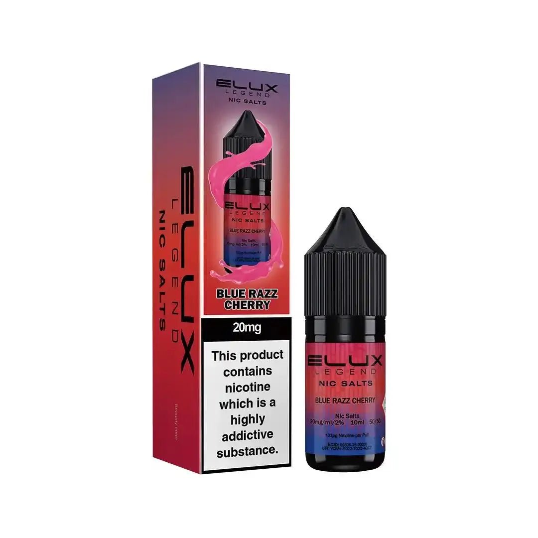 Elux Eliquid Nic Salts 10ml (Pack of 10) | Elux Vape Juice - 10mg-Watermelon Ice-Planet Puff