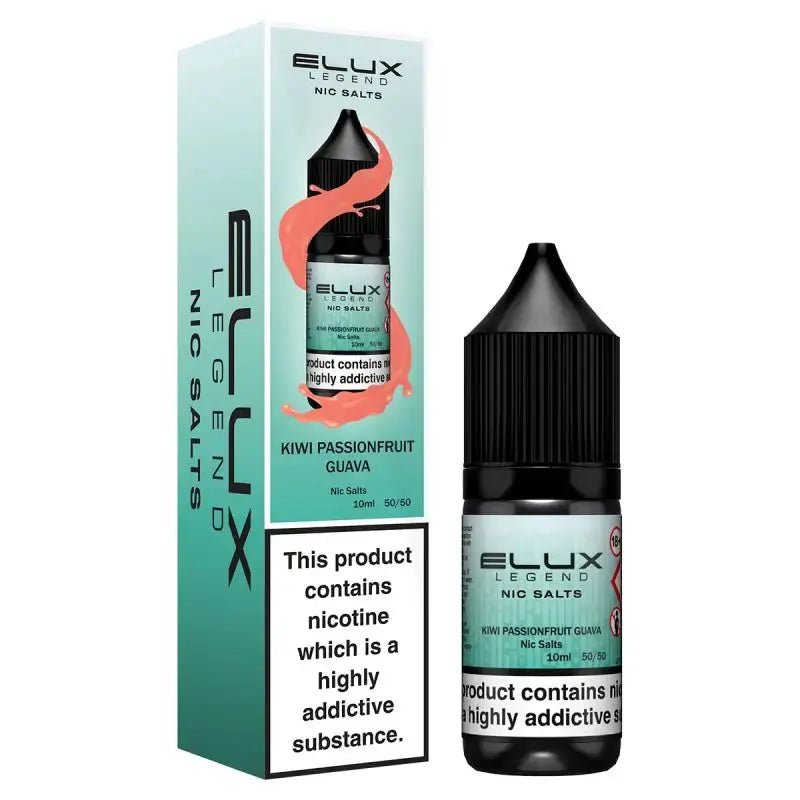 Elux Eliquid Nic Salts 10ml (Pack of 10) | Elux Vape Juice - 10mg-Watermelon Ice-Planet Puff