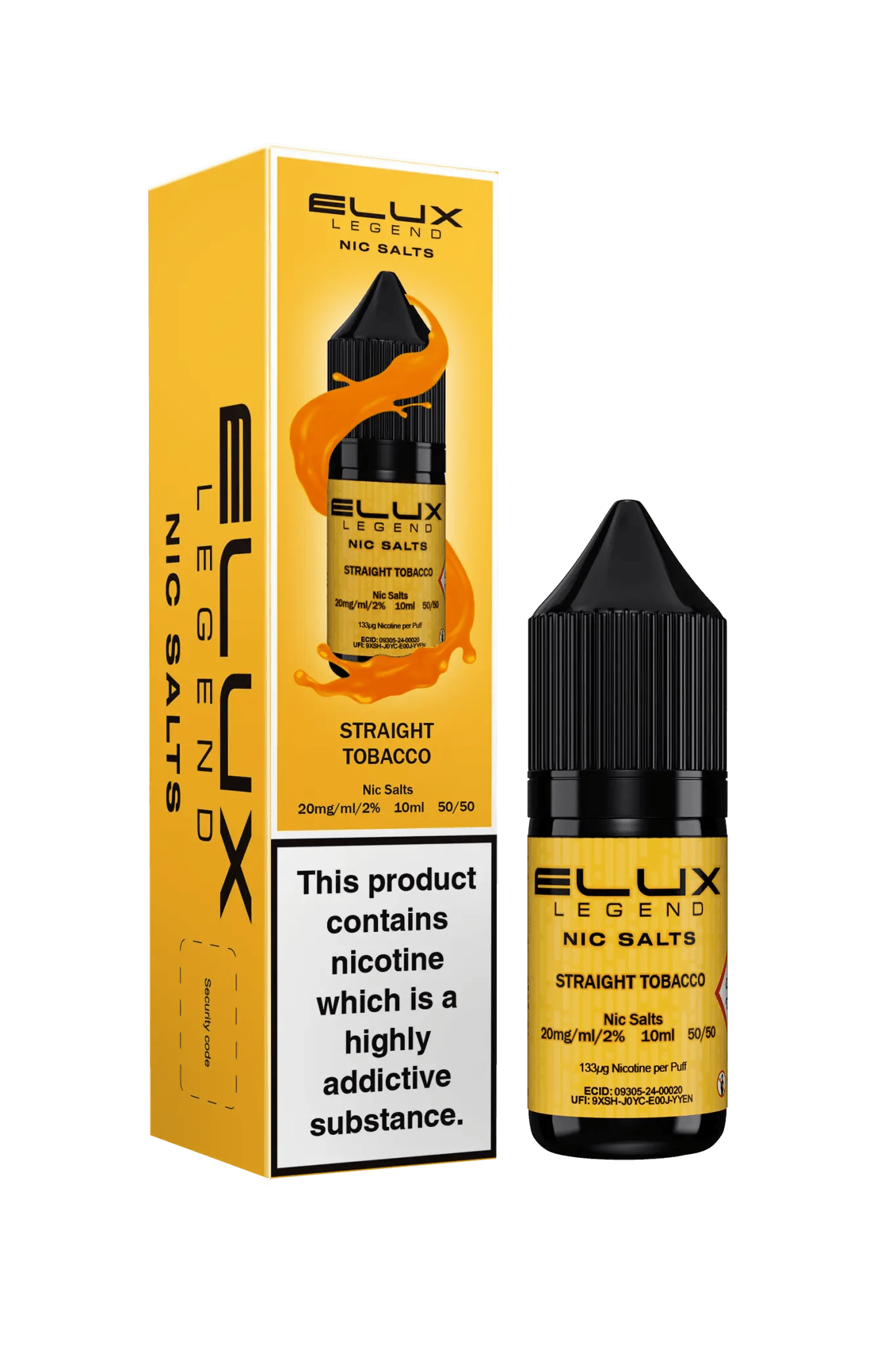 Elux Nic Salts 10ml | Elux Vape Juice -10mg-Planet Puff