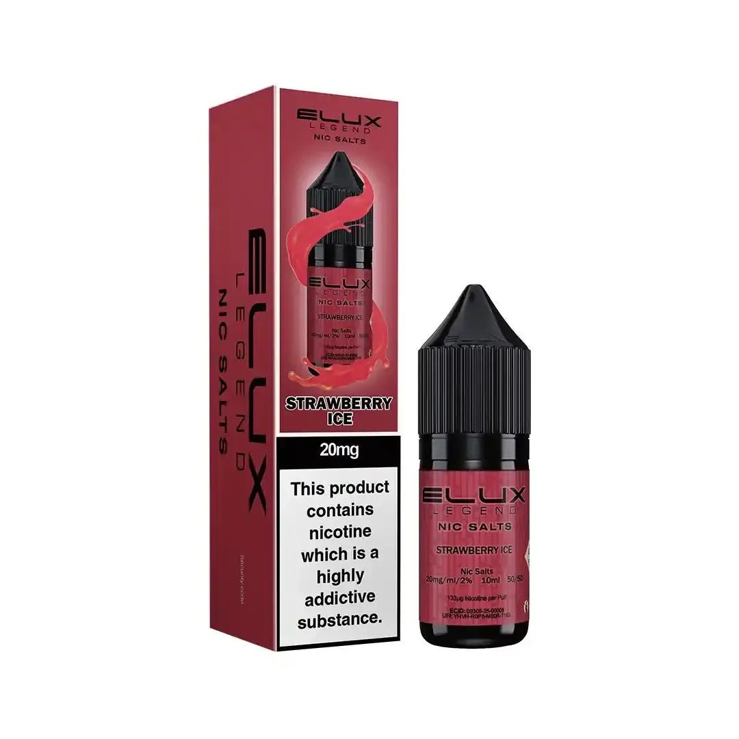 Elux Eliquid Nic Salts 10ml (Pack of 10) | Elux Vape Juice - 10mg-Watermelon Ice-Planet Puff