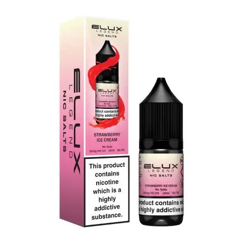 Elux Eliquid Nic Salts 10ml (Pack of 10) | Elux Vape Juice - 10mg-Watermelon Ice-Planet Puff
