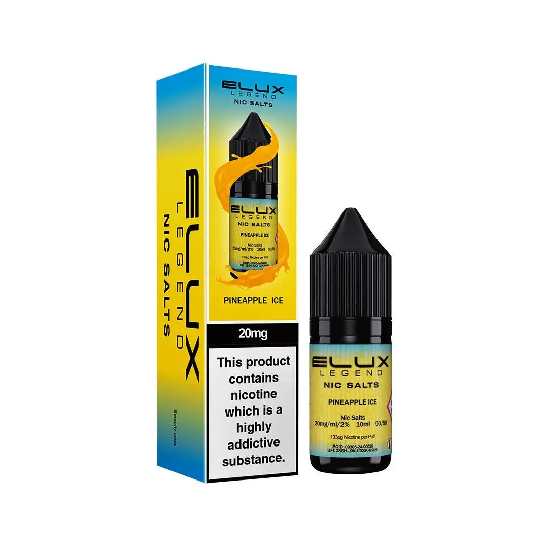 Elux Eliquid Nic Salts 10ml (Pack of 10) | Elux Vape Juice - 10mg-Watermelon Ice-Planet Puff