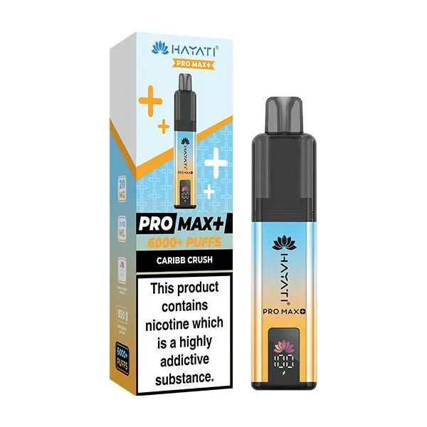 Hayati Pro Max+ 6000 Prefilled Vape Kit - Caribb Crush-Planet Puff