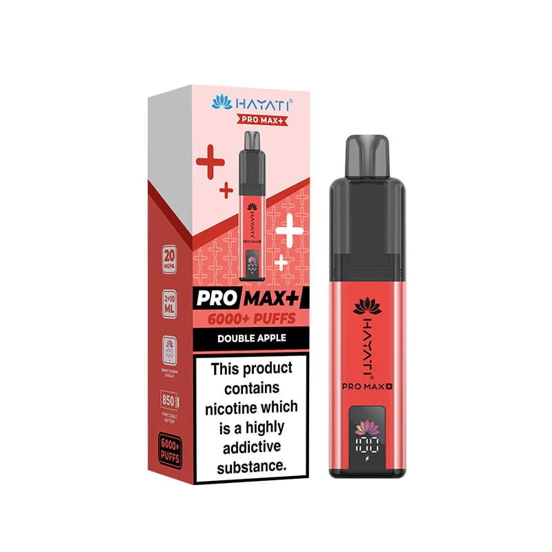 Hayati Pro Max+ 6000 Prefilled Vape Kit - Double Apple-Planet Puff