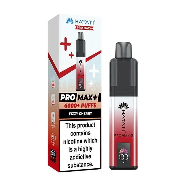 Hayati Pro Max+ 6000 Prefilled Vape Kit - Fizzy Cherry-Planet Puff