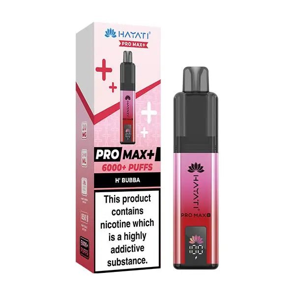 Hayati Pro Max+ 6000 Prefilled Vape Kit - H Bubba-Planet Puff