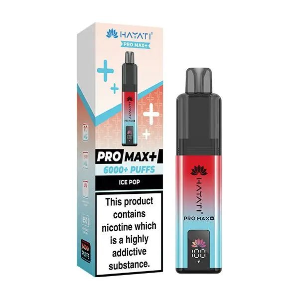 Hayati Pro Max+ 6000 Prefilled Vape Kit - Ice Pop-Planet Puff
