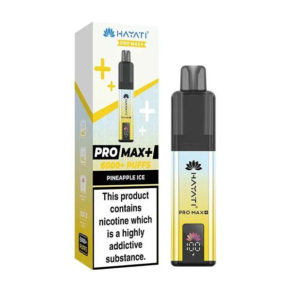 Hayati Pro Max+ 6000 Prefilled Vape Kit - Pineapple Ice-Planet Puff