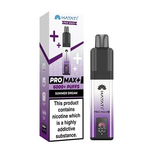 Hayati Pro Max+ 6000 Prefilled Vape Kit - Summer Dream-Planet Puff