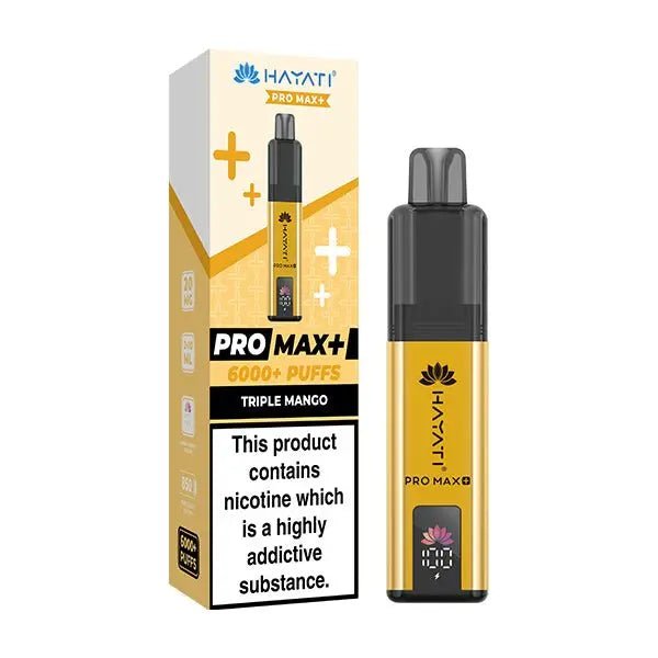 Hayati Pro Max+ 6000 Prefilled Vape Kit - Triple Mango-Planet Puff