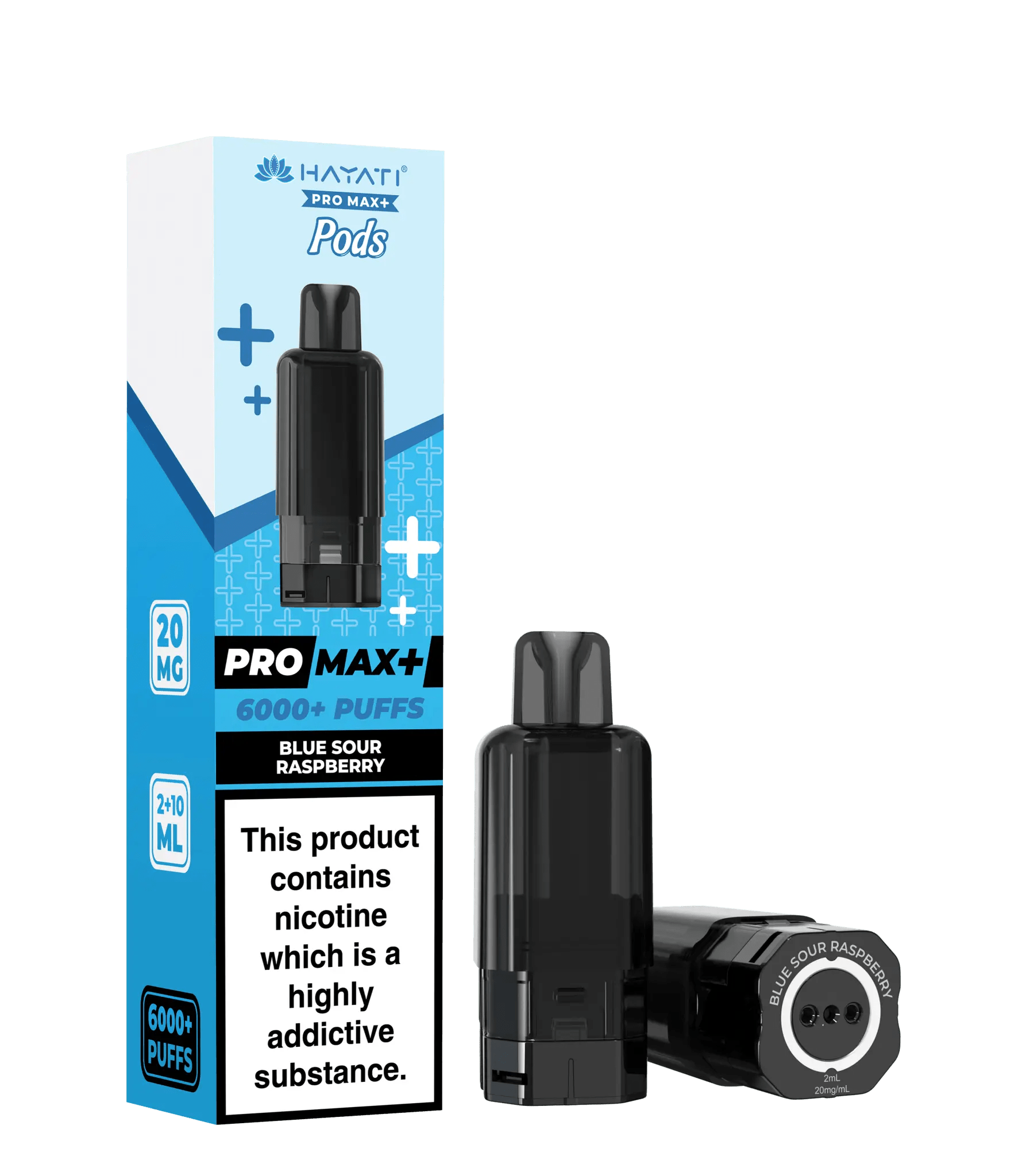 Hayati Pro Max Plus Pods -Blue Sour Raspberry-Planet Puff