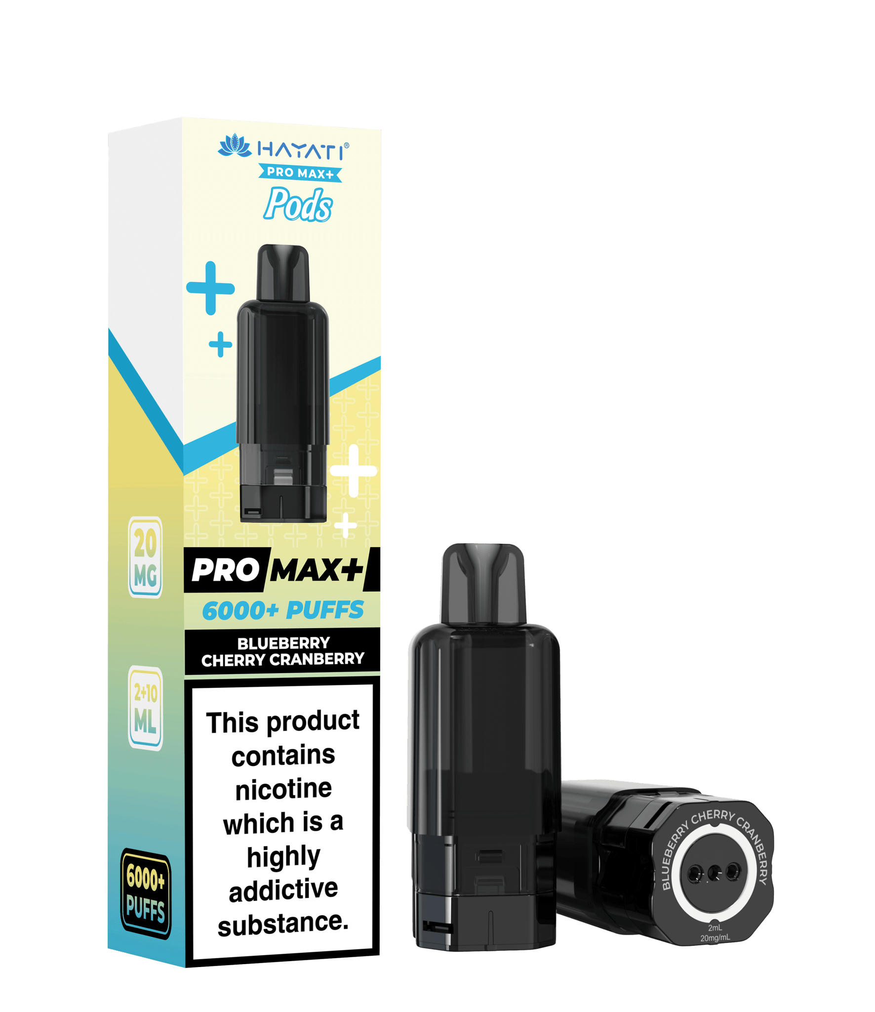 Hayati Pro Max Plus Pods -Blueberry Cherry Cranberry-Planet Puff